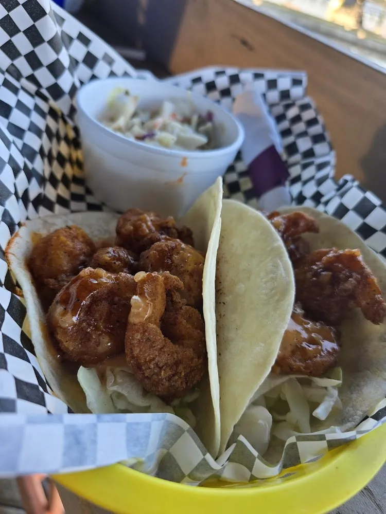Grilled Shrimp Taco Came Out Fried